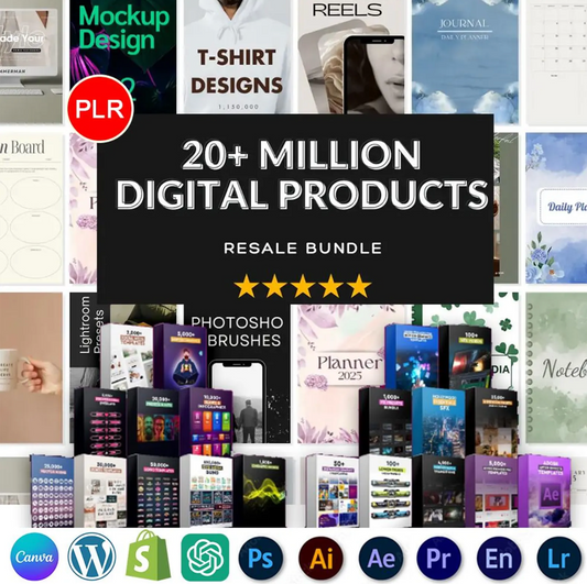 20M+ Digital Products - Software,Templates, Scripts & More